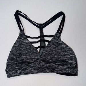 VSX Charcoal Strappy Sports Bra